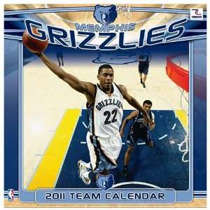  John F. Turner Memphis Gizzlies 2011 Wall Calendar Sports 