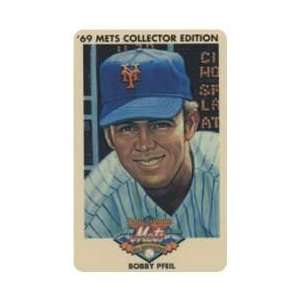  Collectible Phone Card 3m 1969 Champion Miracle Mets 