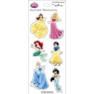  Disney Princess Glitter Stickers Toys & Games