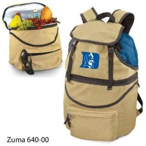  Duke University Printed Zuma Picnic Backpack Beige Sports 