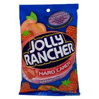 Jolly Rancher Hard Candy, Passion Mix, 7 Ounce Bags (Pack of 12)