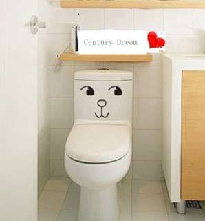 WALL ART Funny Toilet Bathroom Stickers 02  