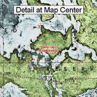   Map   Bailey Lake, Minnesota (Folded/Waterproof)