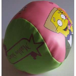  The Simpsons Lisa Simpson with Malibu Stacy Soft Ball 