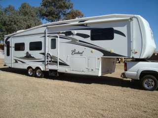 2008 Cardinal Limited Edition 33TS fifth wheel trailer with 3 SLIDES 