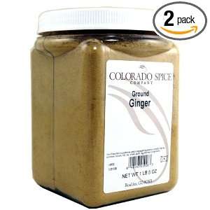 Colorado Spice Ginger, Ground, 21 Ounce Jars (Pack of 2)  