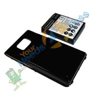   battery Samsung Galaxy S II 2 Attain i777 AT&T + Cover + charg  