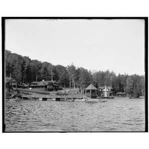  Upper Saranac Lake,Fish Rock Camp,Adirondacks,N.Y.