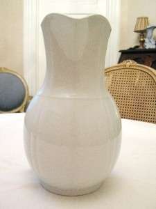   Crisp White Royal Ironstone China Pitcher~Alfred Meakin England  
