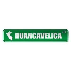   HUANCAVELICA ST  STREET SIGN CITY PERU