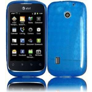 For Huawei Fusion Jengu U8652 (AT&T) Accessory   Blue Argyle Designer 