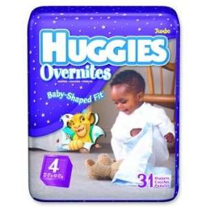  Huggies Baby Shaped Overnite Diapers Baby