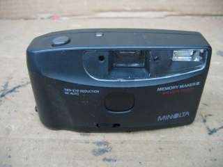 Minolta Memory Maker III 35mm Film Camera  
