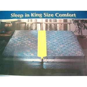   KING SIZED BED WITH 2 TWIN MATTRESSES PLUSH JOINER DOUBLER BRIDGE PAD