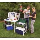 Fold carry Portable Chef Kitchen Cooking Table Set camping camp BBQ 