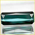 Indicolite Tourmaline with Diamond ring size 8 14kt