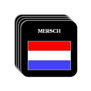  Luxembourg   MERSCH Set of 4 Mini Mousepad Coasters 