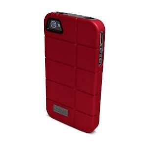  iFrogz IP4CCN RED/GRY Cocoon Case for Apple iPhone 4/4S 