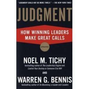  Judgment How Winning Leaders Make Great Calls  N/A 