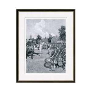   Army New York July 9th 1776 Illu Framed Giclee Print