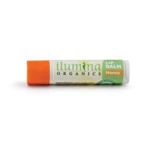  Ilumina Organics Lip Balm, Honey, 0.17 Ounce Tubes (Pack 
