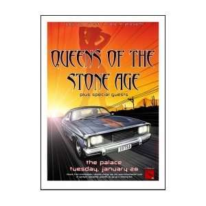  QUEENS OF THE STONE AGE   Limited Edition Concert Poster 