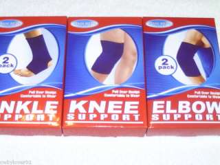 Support Braces, Elbow, Knee and Ankle  