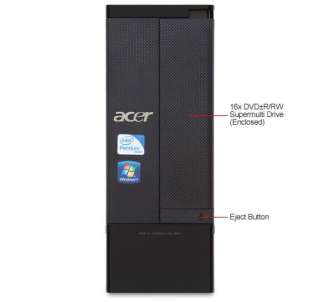 Acer AX3910 U4022 Desktop PC   Intel Pentium E5800 3.2GHz, 4GB DDR3 