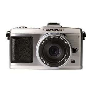  Olympus PEN E P2 with 17mm f/2.8 Lens (Silver) Camera 