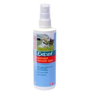  8 in 1 Excel Medicated Antibacterial Spray for Dogs, 8 