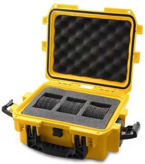Invicta 3 Slot Yellow Dive Collector Box Hard Case  
