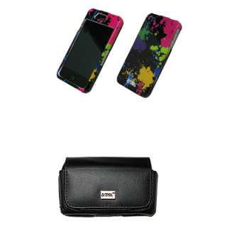 for Verizon iPhone 4 Case Cover Daisy+Leather Pouch 886571098833 