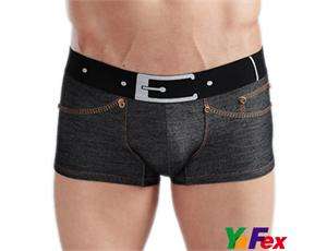 Male Muscle Mens Underwear athlete boxers briefs casual shorts 