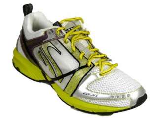 Scott Makani II Mens White Silver Yellow Running Shoes SZ  