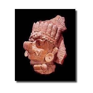  Head Of The Mayan Corn God Oaxaca C500 Ad Giclee Print 