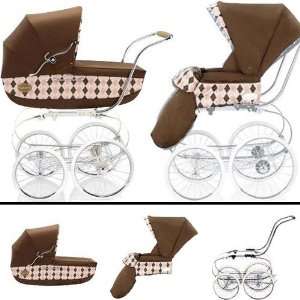  Inglesina SYSTM11BTR Classica Pram and Seat with Raincover 