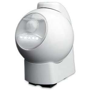  5 Led Motion Activated Light White Swivel Head Indoors 