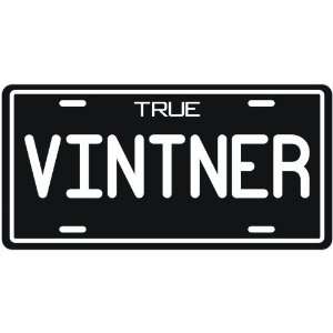 New  True Vintner  License Plate Occupations  Kitchen 