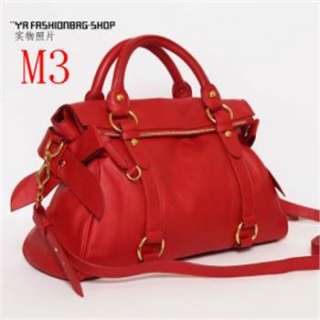   Fashion Womans PU Leather Handbags Tote Shoulder Purse Bags M1 M13
