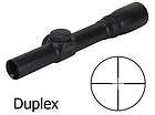 Sightron SI Rifle Scope 1x 20mm Duplex Reticle Matte SI1X20