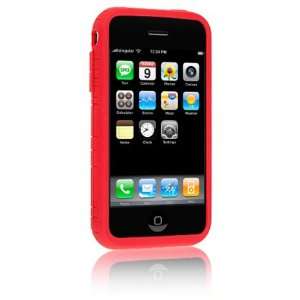  Silicone Skin Cover Case Apple iPhone 3G Premium Red 