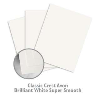  CLASSIC CREST Avon Brilliant White Paper   500/Carton 