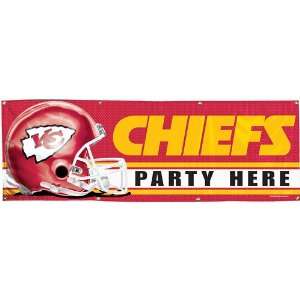  Wincraft Kansas City Chiefs 2 x 6 Vinyl Banner Sports 