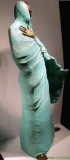 Jean Juhlin Wind Dancer Original Bronze Sculpture Statue Listed Artist 