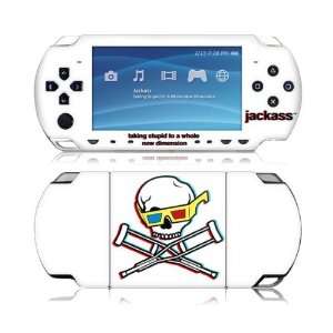  MusicSkins MS JKAS10014 Sony PSP Slim  Jackass  3D Skin Electronics