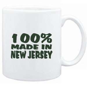  Mug White  100% MADE IN New Jersey  Usa States Sports 