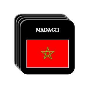  Morocco   MADAGH Set of 4 Mini Mousepad Coasters 