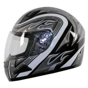  Vega Mach 1 Black Heat Graphic XX Large Full Face Helmet 