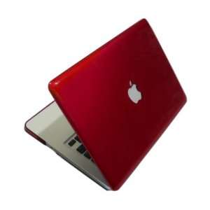  Red METALLIC Crystal Hard Case Cover for Macbook PRO 13 
