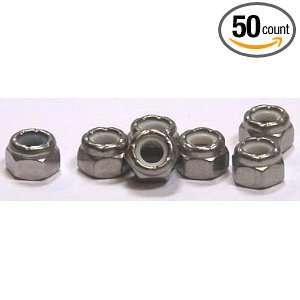 M20 X 1.50 Metric Nylon Insert Locknuts / Steel / Zinc / DIN985 / 50 